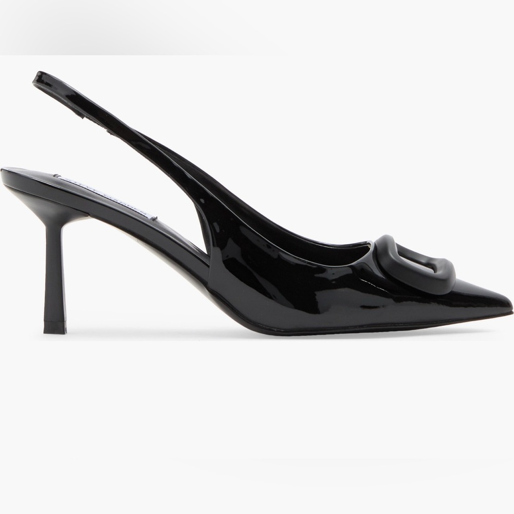Steve Madden GABBEY Black Slingback Heels